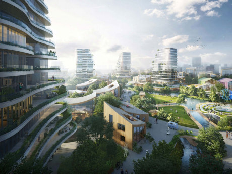 湖州市吴兴新青年理想社区SU模型