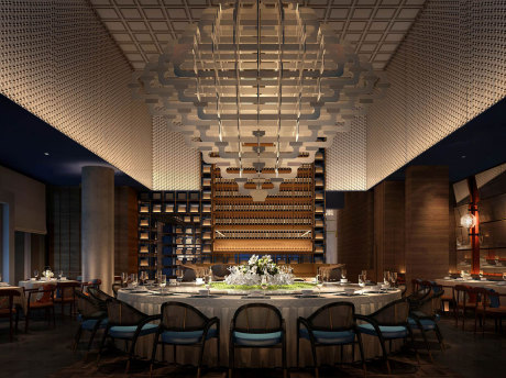 北京全聚德加拿大温哥华店SU模型