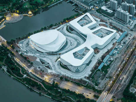 宁波余姚公共文化艺术中心SU模型