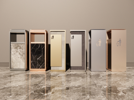 垃圾箱组合SU模型