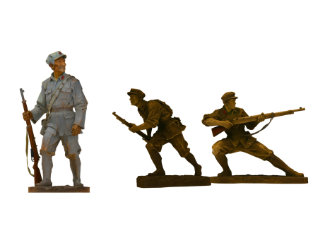 3D革命人物雕塑SU模型