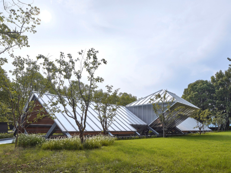 杭州滨江公共空间大桥驿SU模型