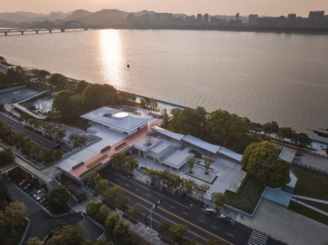 杭州滨江公共空间停云驿SU模型