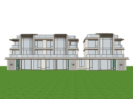 温州华龙黑珍珠SU模型