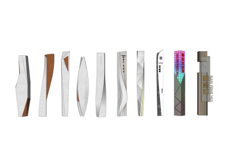 标识牌组合SU模型