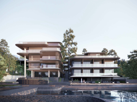 云南东风韵健康管理中心自然疗愈酒店SU模型