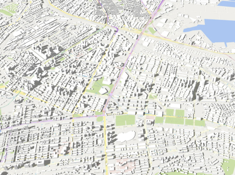 大连市建筑模型SU模型