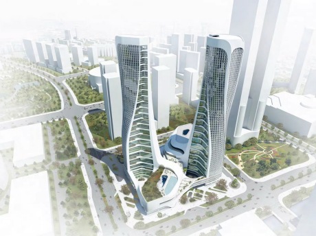 杭州来福士广场SU模型