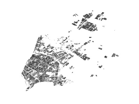 合肥市包河区建筑模型SU模型
