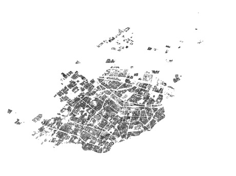 合肥市瑶海区建筑模型SU模型