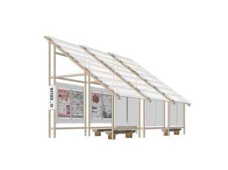 文创展台集市SU模型