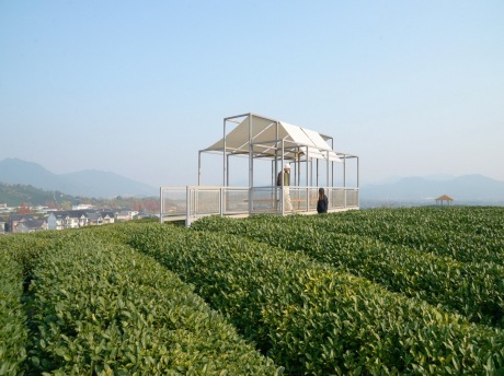 茶山浮亭SU模型