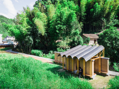 福建南平石榴园小筑SU模型